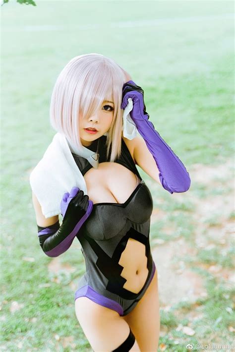 Coslay Mashu Kyrielight cực xinh trong Fate Grand Order Cosplay