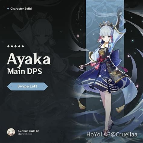 Kamisato Ayaka Main DPS Genshin Impact HoYoLAB