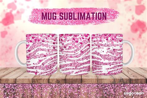 Pink Leopard Mug Sublimation Bundle By Svgocean Thehungryjpeg