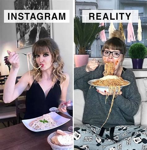 Woman Mocks Social Media And Shows The Reality Behind Those Perfect