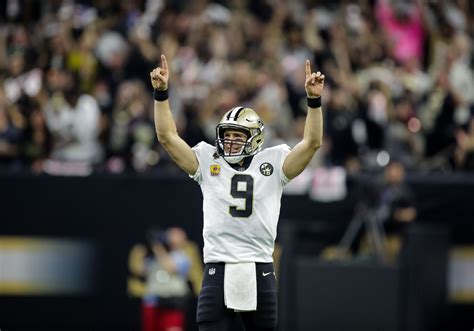 Watch Drew Brees Becomes The Nfls All Time Passing Leader With 62