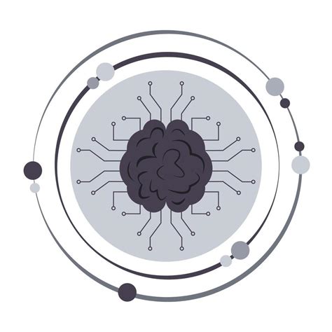 Artificial Intelligence AI Computing conceptual vector illustration graphic icon symbol 38504790 ...