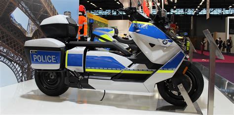 As Es La Bmw Ce La Motocicleta El Ctrica Policial