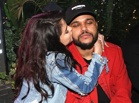 Selena Gomez Gives The Weeknd A Sweet Kiss Before Leaving Paris E News