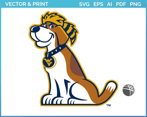 West Virginia Mountaineers - Mascot Logo (2002) - College Sports Vector ...