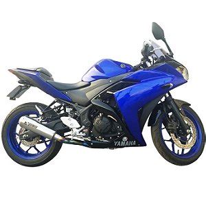 Ponteira Escapamento Esportivo Completo Yamaha Yzf R Inox Full Power