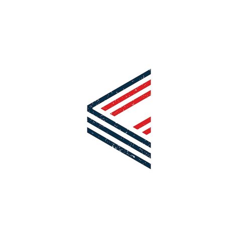 Premium Vector Abstract Initial Letter Ev Logo In Dark Blue And Red