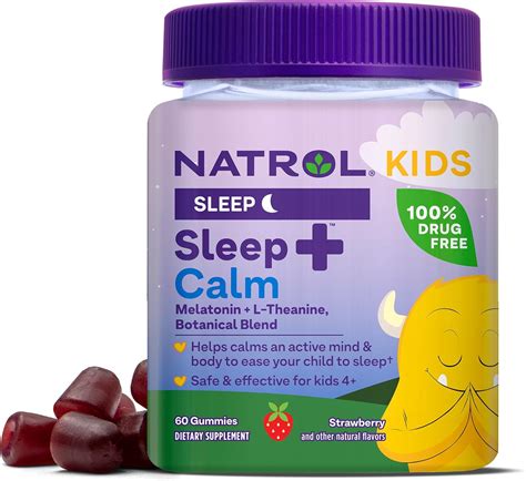 Remedio Para Criança Dormir A Noite Toda - Natrol Kids Sleep Calm Melatonina y L-Teanina gomitas para dormir con ...