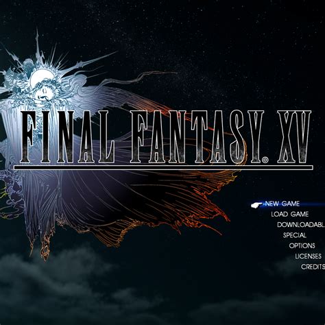 Simple Title Screens Final Fantasy Xv Mods Curseforge