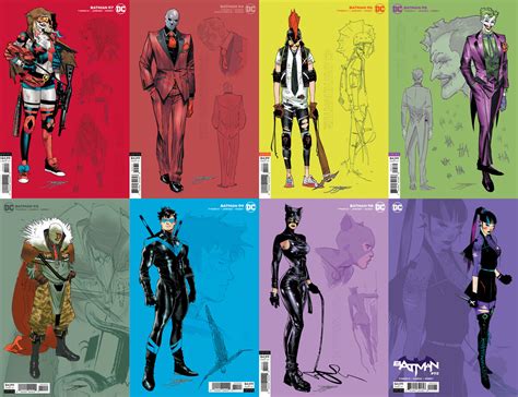 Jorge Jim Nezs Character Designs Showcase The Cast Of Batman But