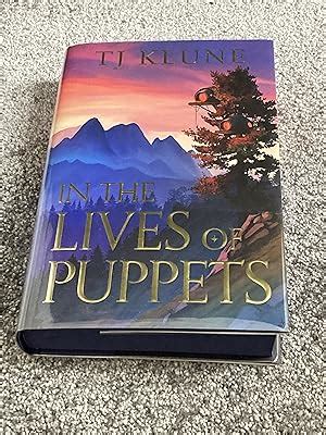 IN THE LIVES OF PUPPETS EXCLUSIVE SIGNED UK FIRST EDITION HARDCOVER By