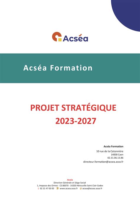 Acs A Formation Projet Acs A