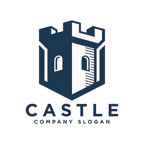 Premium Vector Castle Logo Design Vector Template