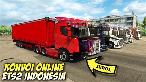 Konvoi Truk Kontainer Online Multiplayer Euro Truck Simulator 2 YouTube