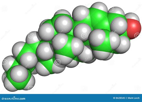 Cholesterol Structure Royalty Free Stock Photo Image 8628545