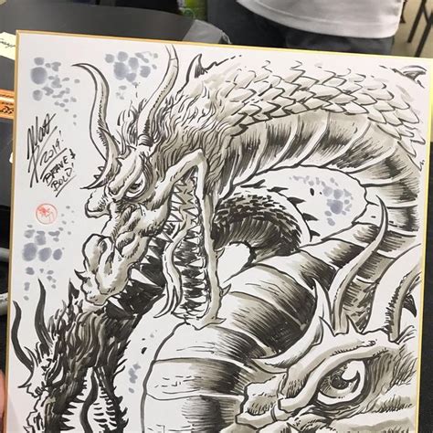 Matt Frank On Instagram Kingghidorah For Braveandbold Mattfrank