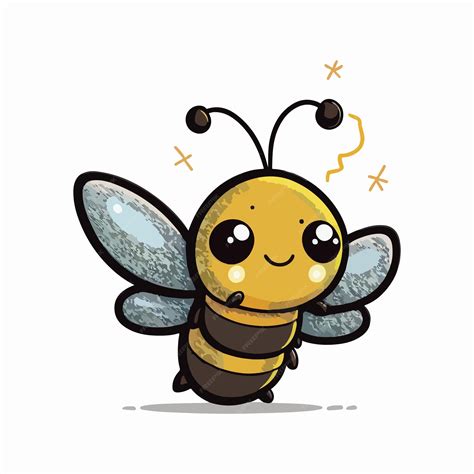 Premium Vector Vector Cute Firefly Cartoon Style