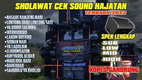 Sholawat Cek Sound Full Album Special Untuk Hajatan Mantab Koplo