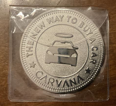 Carvana Car Vending Machine Large Token Coin Authentic New Values