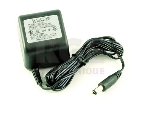 Adaptateur AC 6V DC 300mA Alimentation KGE Électronique