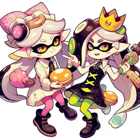 スプラトゥーンの無料イラスト キャリー・インクリング