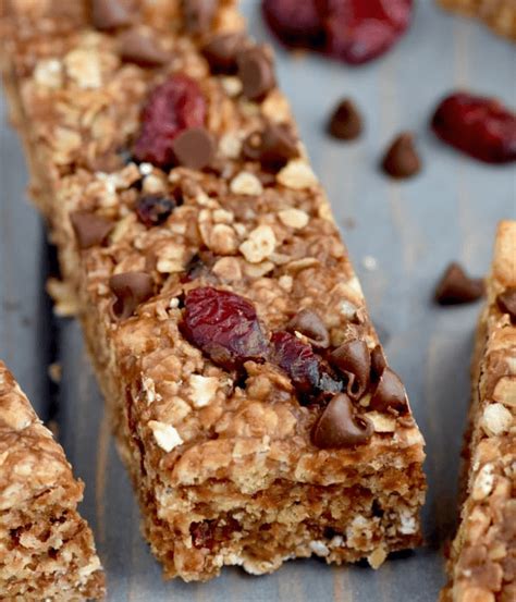 Barritas De Cereal Caseras De Avena Y Plátano Mermoz