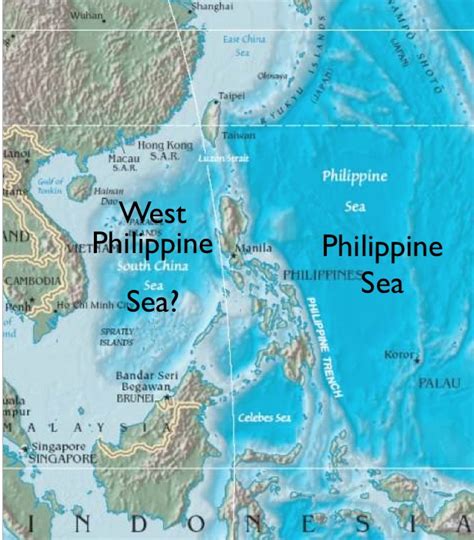 The South China Sea Or The West Philippine Sea Geocurrents