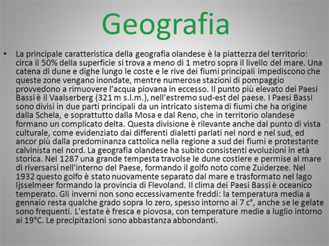 I Paesi Bassi Un Po Di Storia Morfologia Del Territorio Popolazione