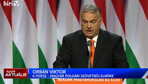 Orb N Viktor Minisztereln K Az Olt Ellenesekr L Is Besz Lt A Fidesz