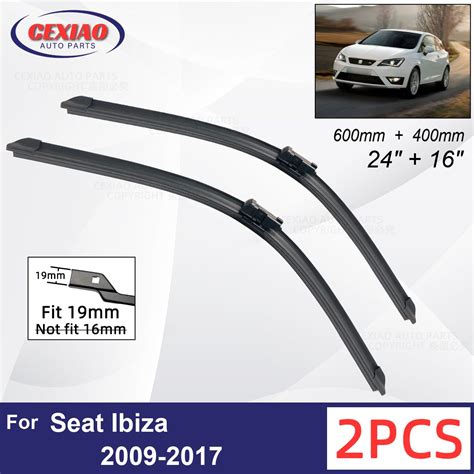 Car Wiper For Seat Ibiza Front Wiper Blades Soft Rubber