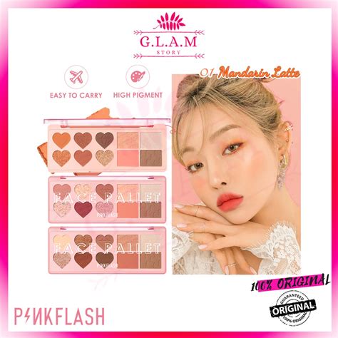 Pinkflash Pf M Ohmylove Multiple Face Palette Eyeshadow Blush