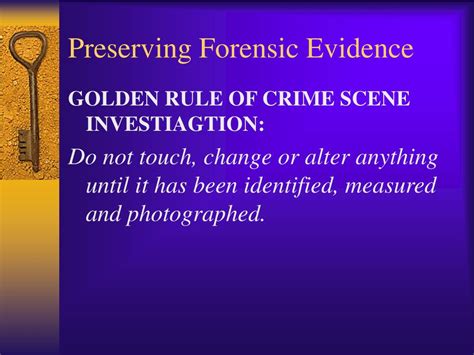 Ppt Preserving Forensic Evidence Powerpoint Presentation Free