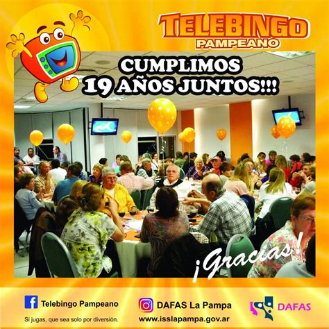 Telebingo Pampeano cumple 19 años junto a vos ISS La Pampa