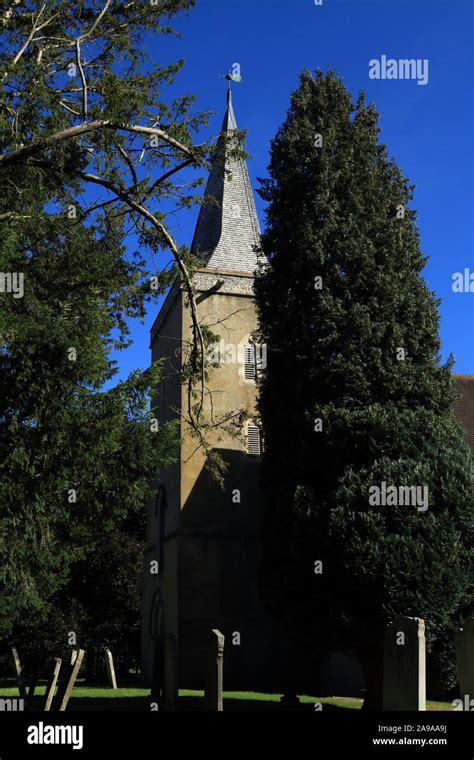 St Mary The Virgin Church At Westwell Near Ashford In Kent England