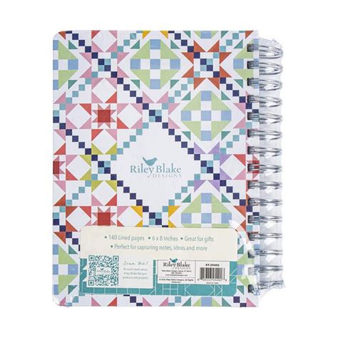 Riley Blake Designs Quilty Notes Notebook Riley Blake Designs