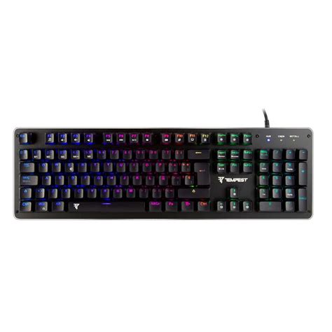 Tempest K10 Rgb Teclado Mecânico Gaming Switch Blue Pccomponentespt