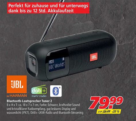 Jbl Bluetooth Lautsprecher Tuner 2 Angebot Bei Marktkauf 1Prospekte De