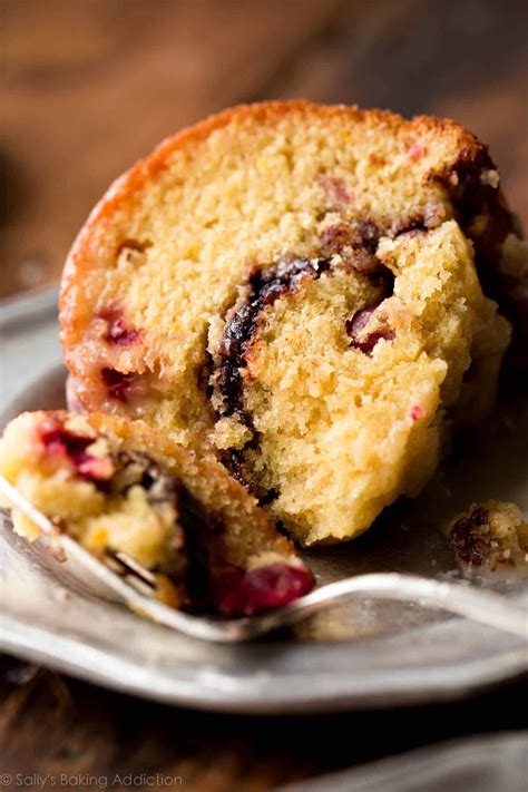 Cranberry Orange Bundt Cake Sallys Baking Addiction