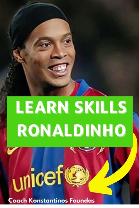 Learn 5 Skills Ronaldinho | Ronaldinho skills, Soccer coaching drills ...