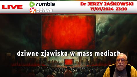 Live Cest Dr Jerzy Ja Kowski Dziwne Zjawiska W