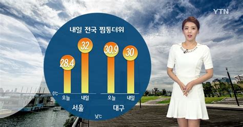 날씨 내일 전국 찜통더위자외선·오존 비상