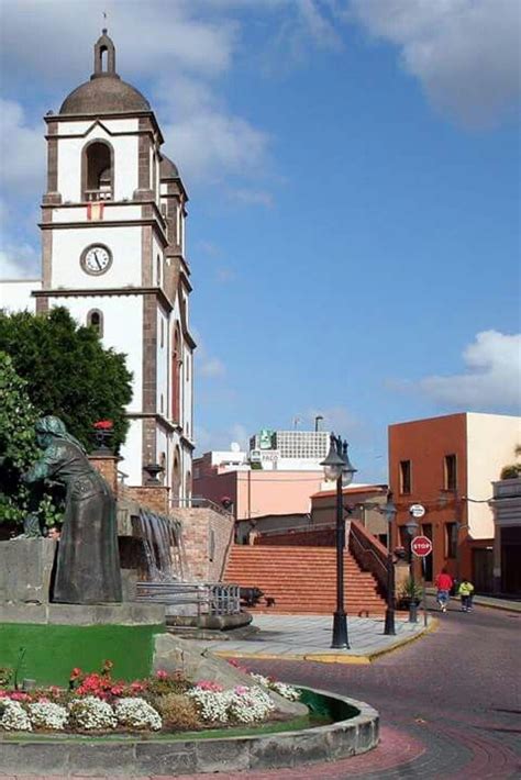 IGLESIA DE AGUIMES Canario Spain Island Canary Islands Antique