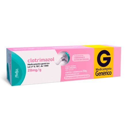 Clotrimazol Creme Mg G E Aplicadores Medley Farma Direta