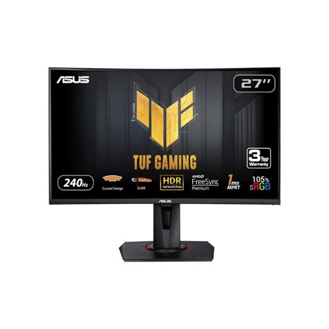 Monitor Gamer Curvo Tuf Gaming Vg Vqm Led Full Hd Freesync