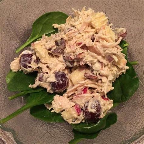 Fruited Curry Chicken Salad Recipe