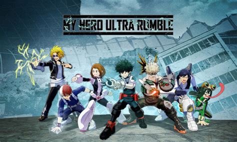 My Hero Ultra Rumble J Est Dispon Vel Nos Consoles