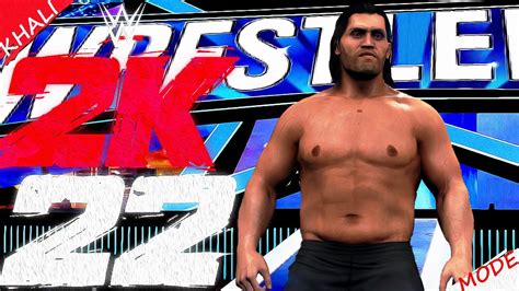 WWE2K22 THE GREAT KHALI ENTRANCE FINSHER A VICTORY MOTION YouTube