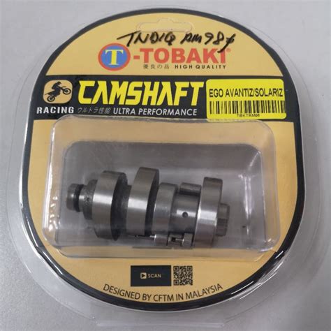 YAMAHA EGO AVANTIZ SOLARIZ RACING CAMSHAFT 100 ORIGINAL BRAND TOBAKI