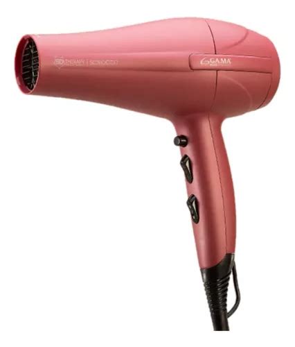 Secador De Pelo GA MA Italy Scirocco 5D Therapy Rojo Perlado 220V