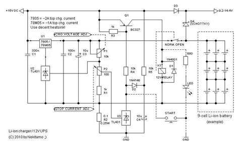 Power Supply With Battery Backup Circuit Diagram Tl594 12v D